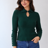 Grace Collar Knit top