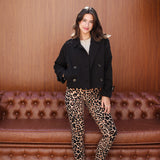 Winter Leopard Leggings - Beige