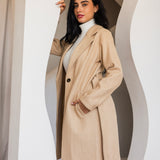 Winter Ease Coat- Beige