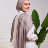 EVERYDAY LYCRA SCARF-GRAY