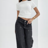 BAGGY JEANS - BLACK