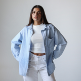 Classic Denim Shirt-Light Wash