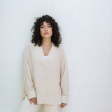 V-neck Blouse