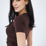 Short Sleeve Cotton Top