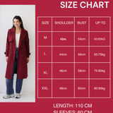 Double-Breasted Trench coat- Havana Brown