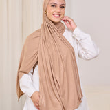 LEOPARD KUWAITI SCARF-BEIGE