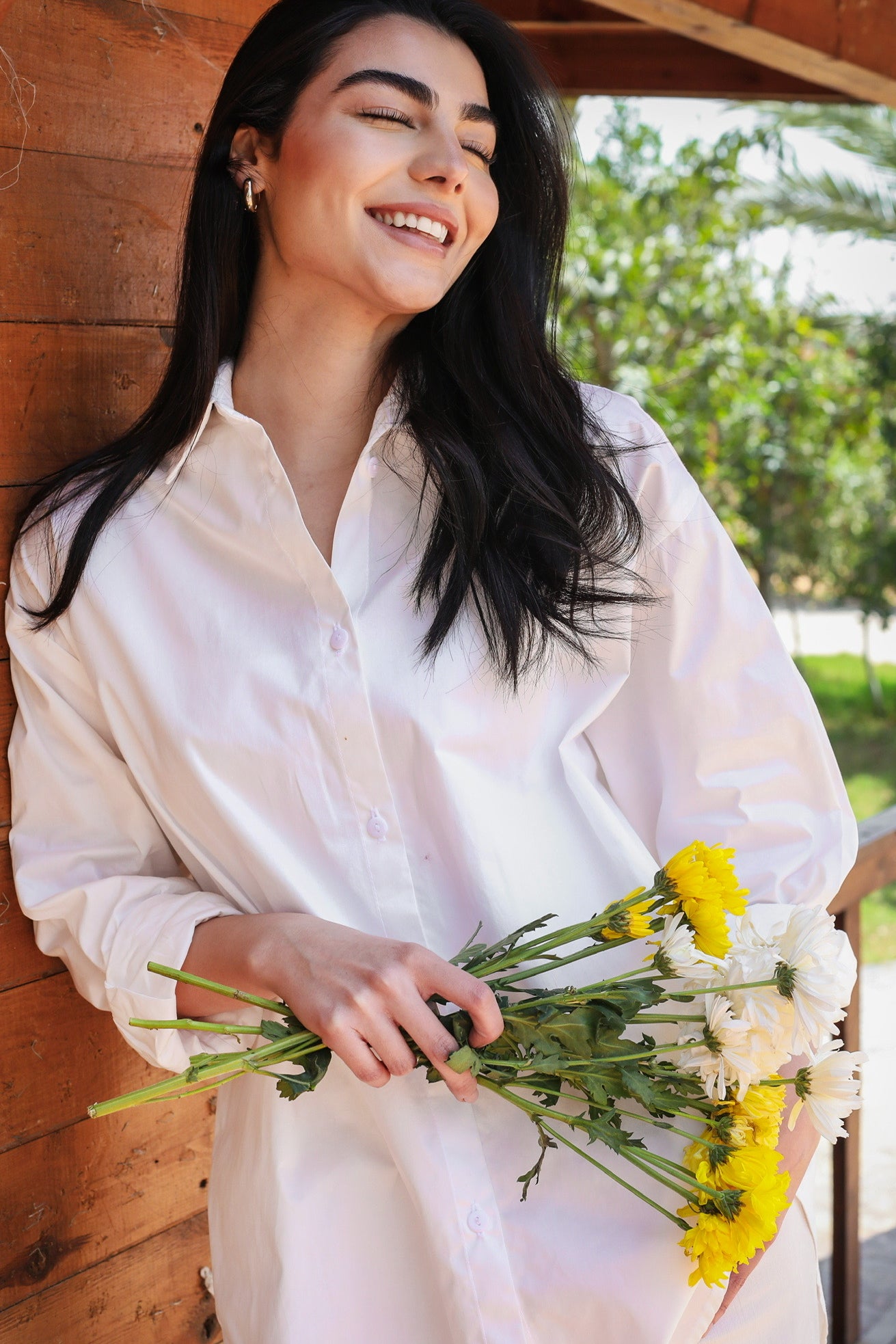 Oversized Cotton Poplin Shirt
