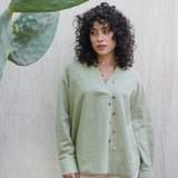 V-neck Blouse