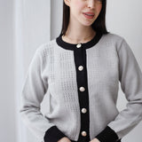 Sleek Comfort Knit Set- Gray