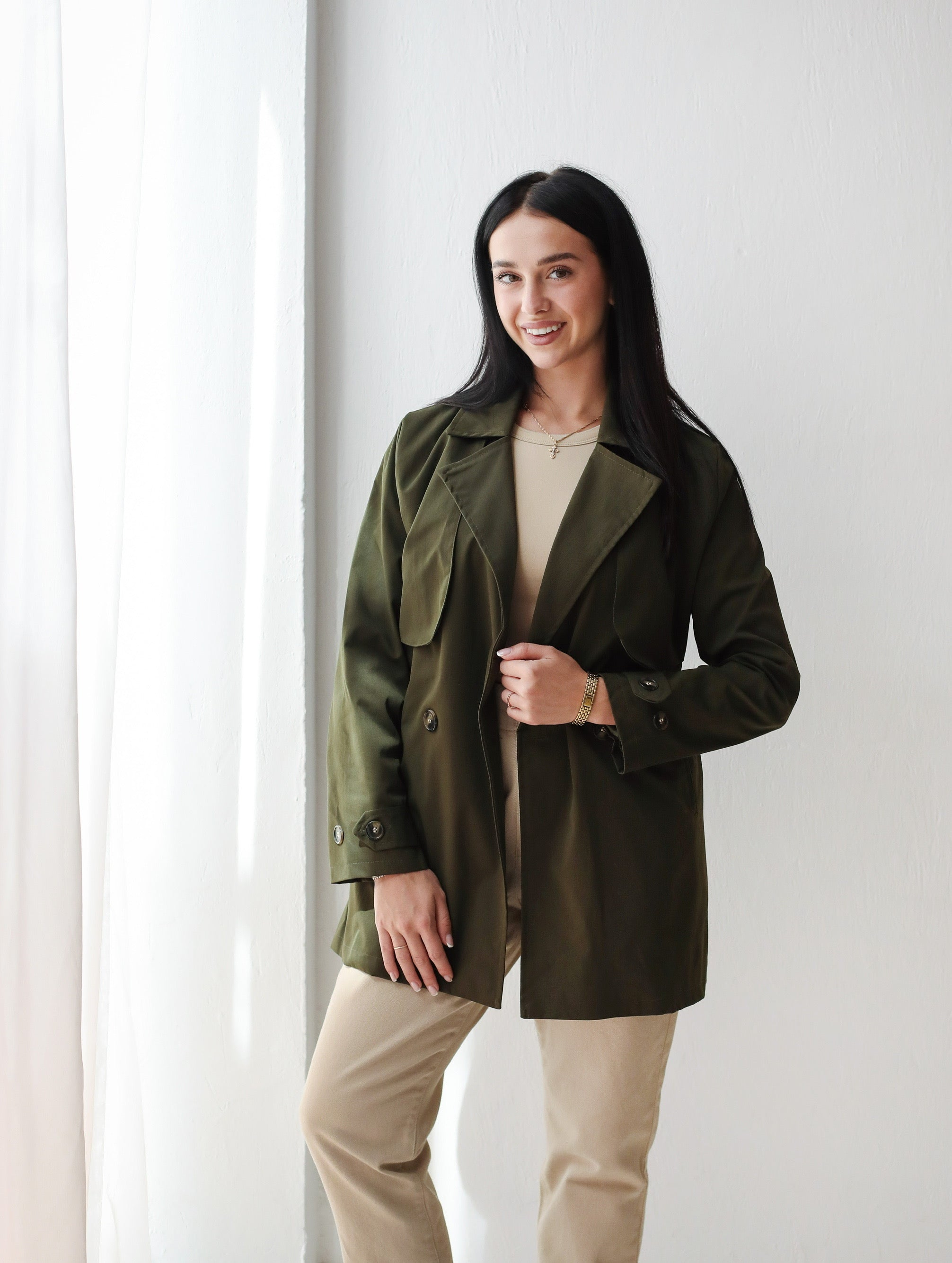 Half Trench coat
