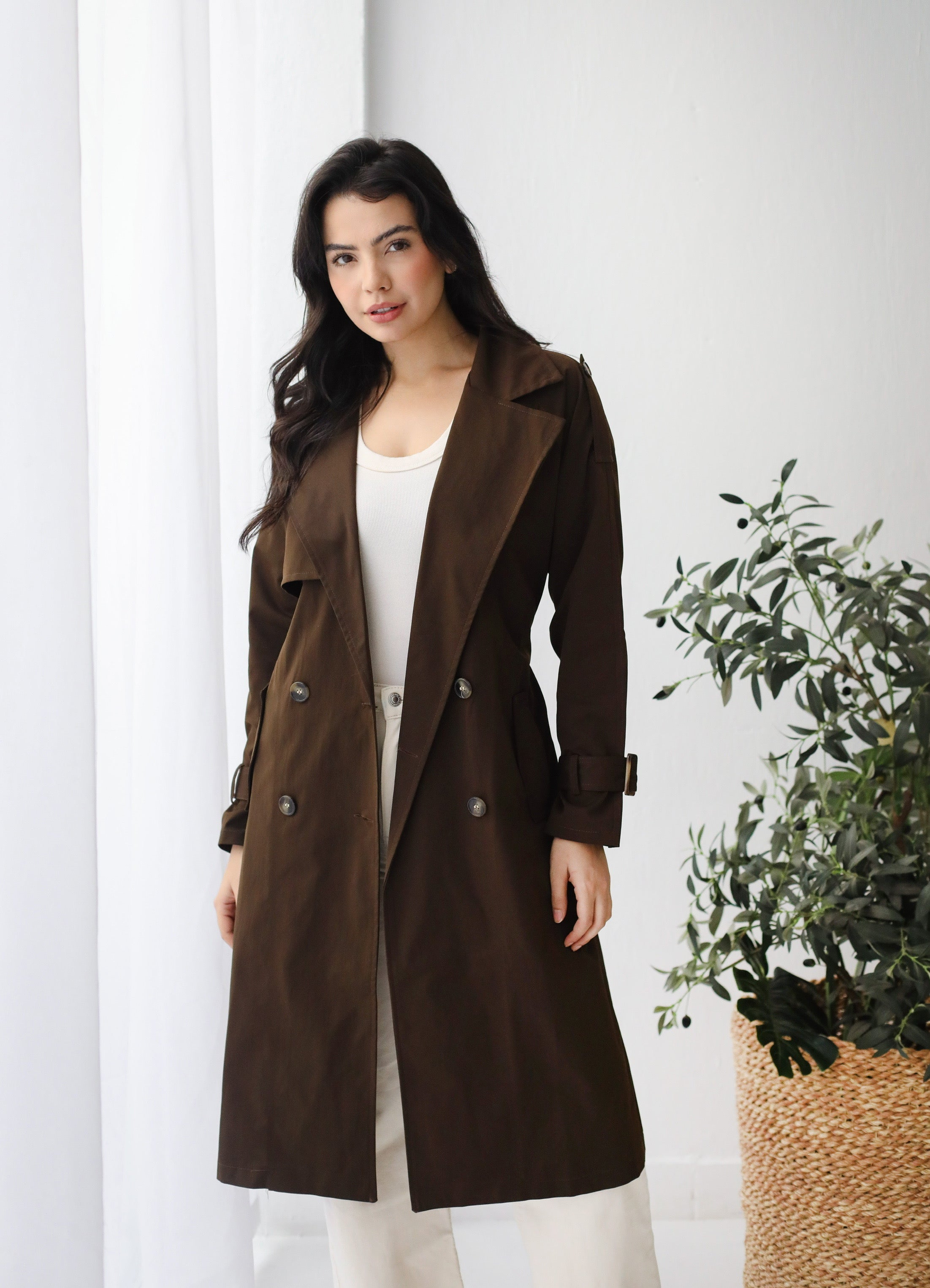 Double-Breasted Trench coat