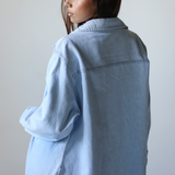 Classic Denim Shirt-Light Wash