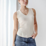 V-Neck Ribbed Tank