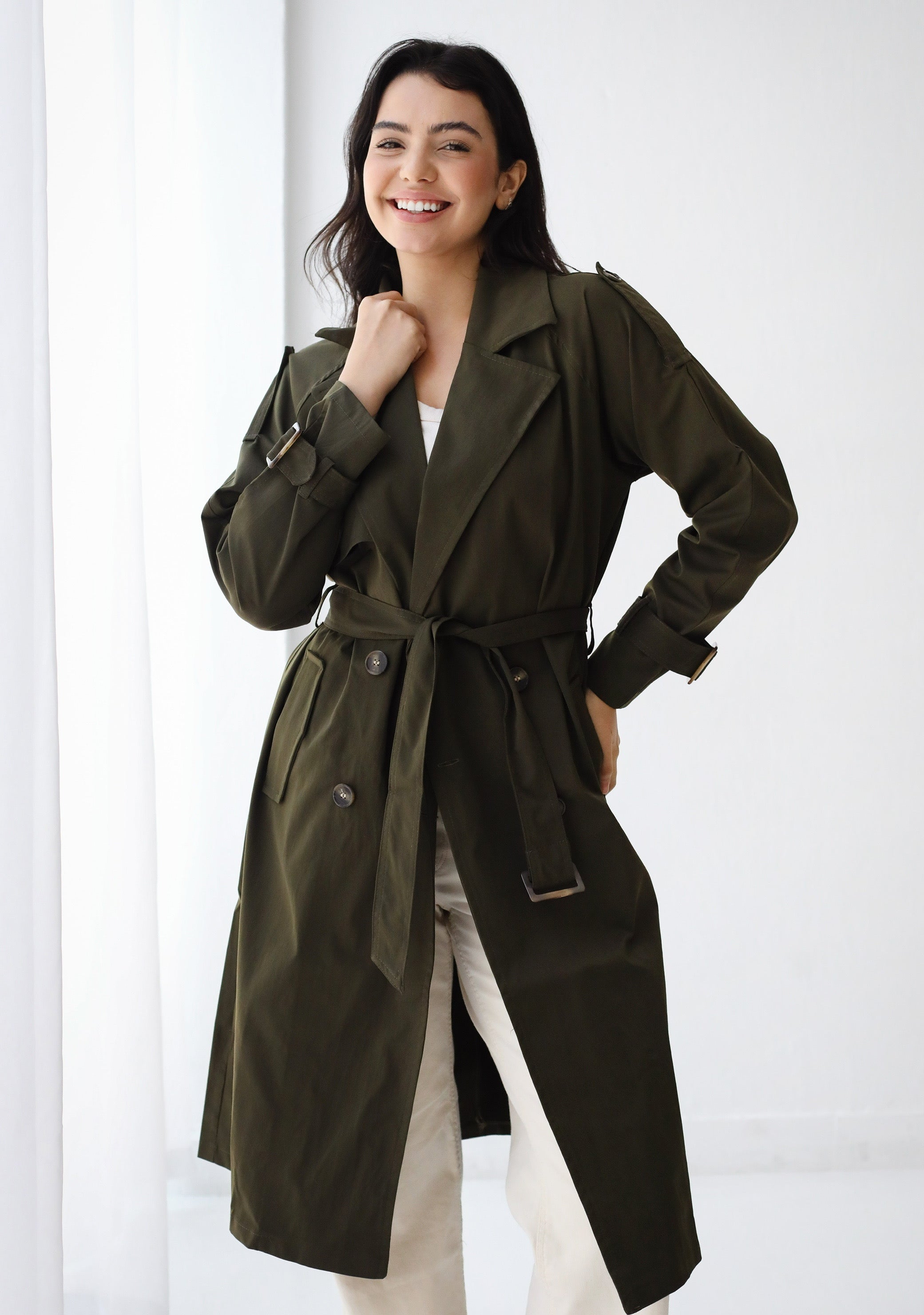 Double-Breasted Trench coat