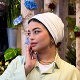 white“cotton” turban