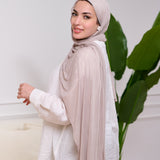 EVERYDAY LYCRA SCARF-LIGHT ASH