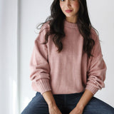 Cozy Sweater-pink