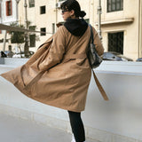 ‘Wendy’ water-repellent trench coat-Caramel