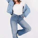 Still Mid Rise Jeans – Blue Wash