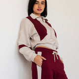 Street Flow Set- Burgundy
