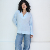 V-neck Blouse