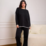 Everyday Knit set in black