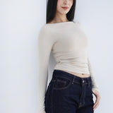 Off Shoulder Long Sleeve atop