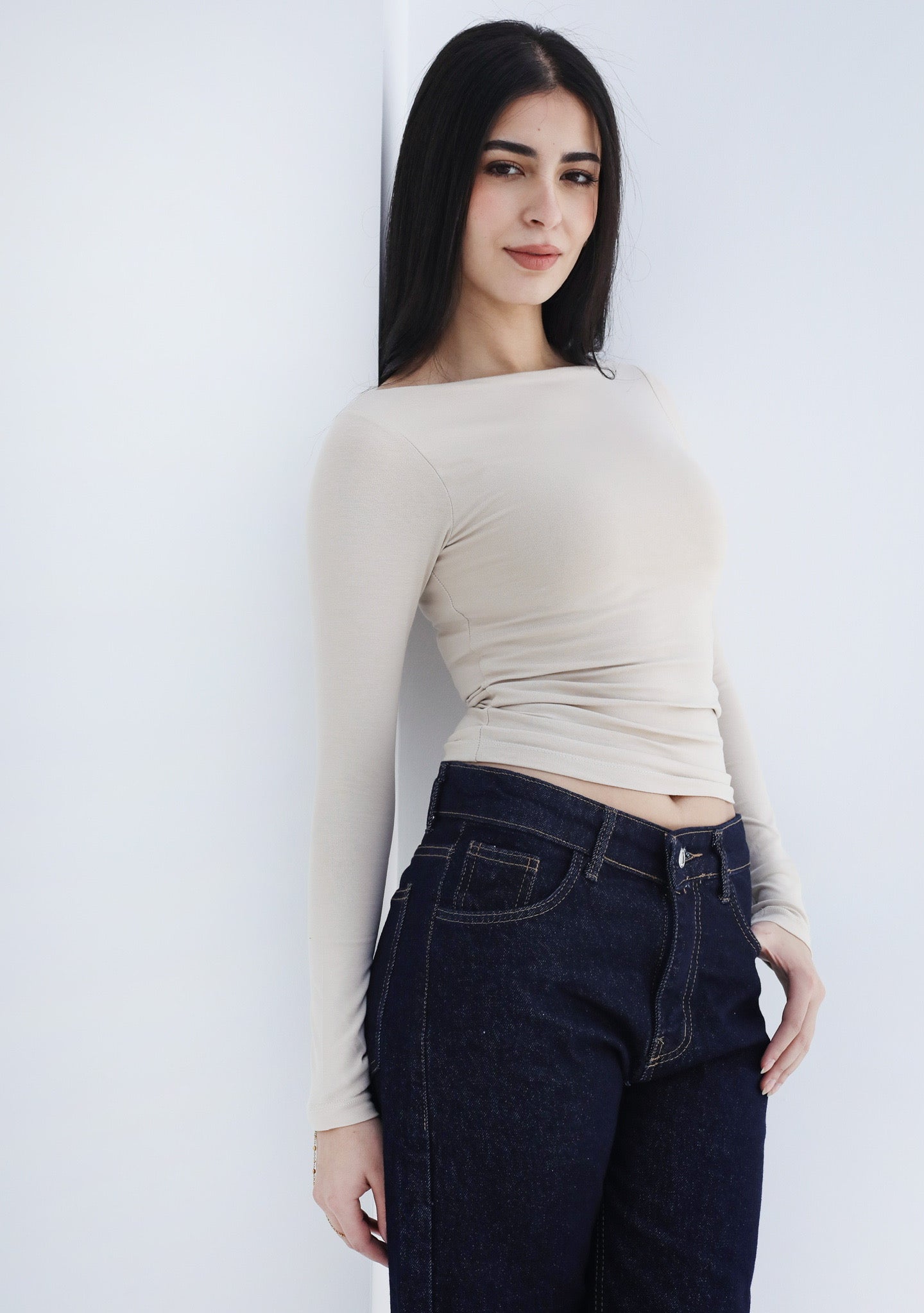 Off Shoulder Long Sleeve top