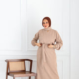 Mohair Dress- Beige