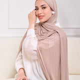 LEOPARD KUWAITI SCARF-CAFE