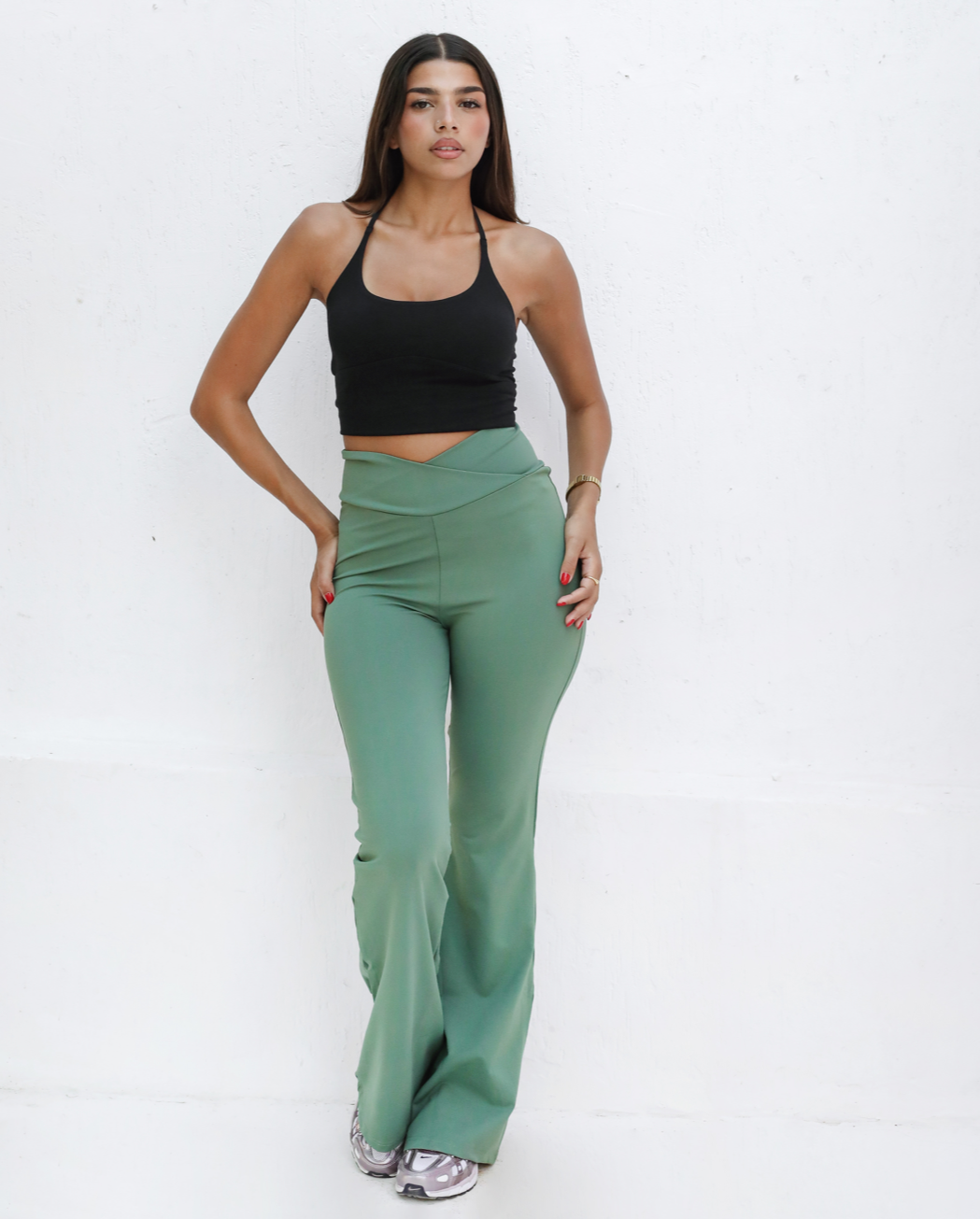 Cross waist Yoga Pants