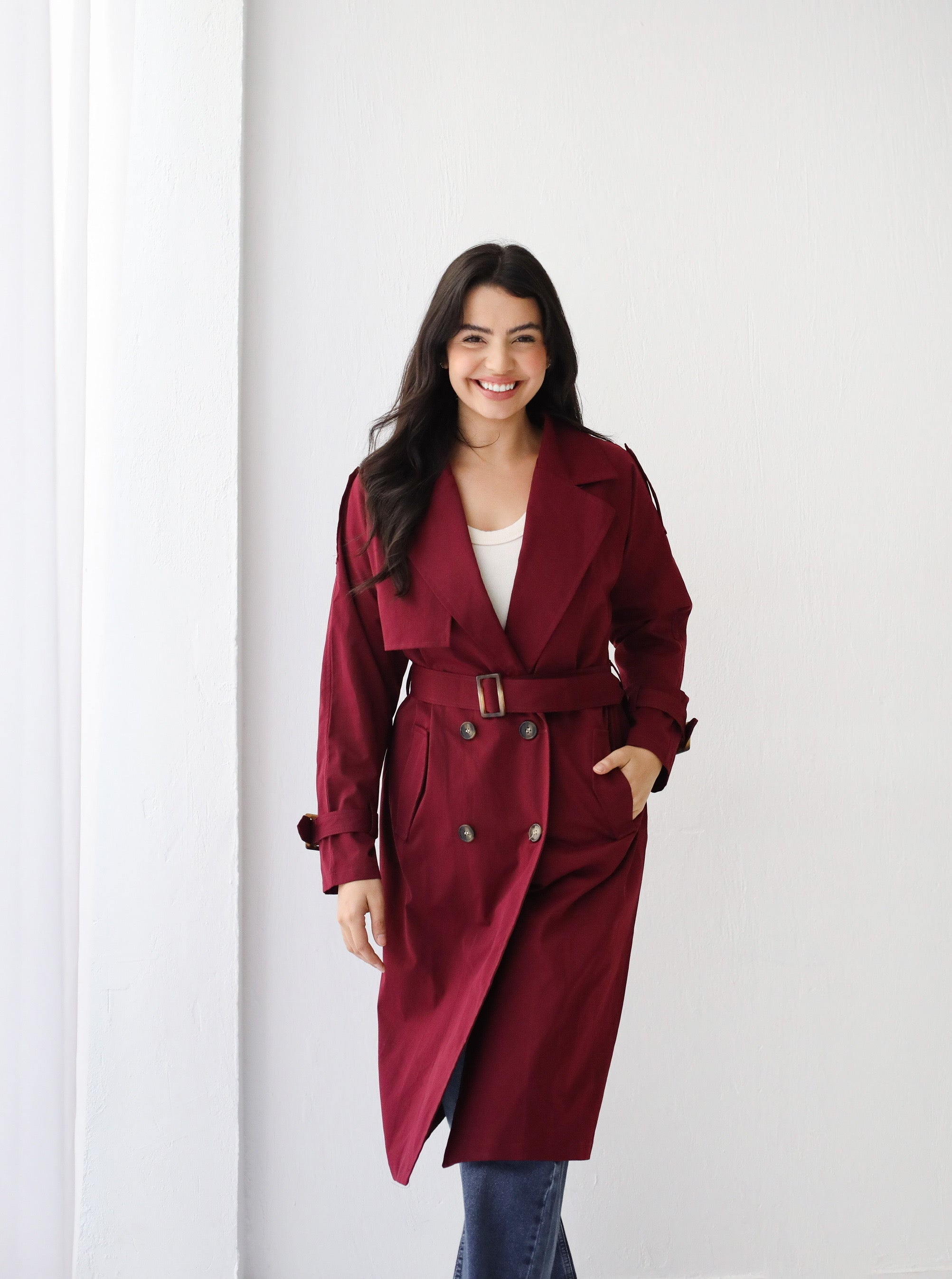 Double-Breasted Trench coat