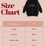 Oversized Hooded Knit Jacket-Black