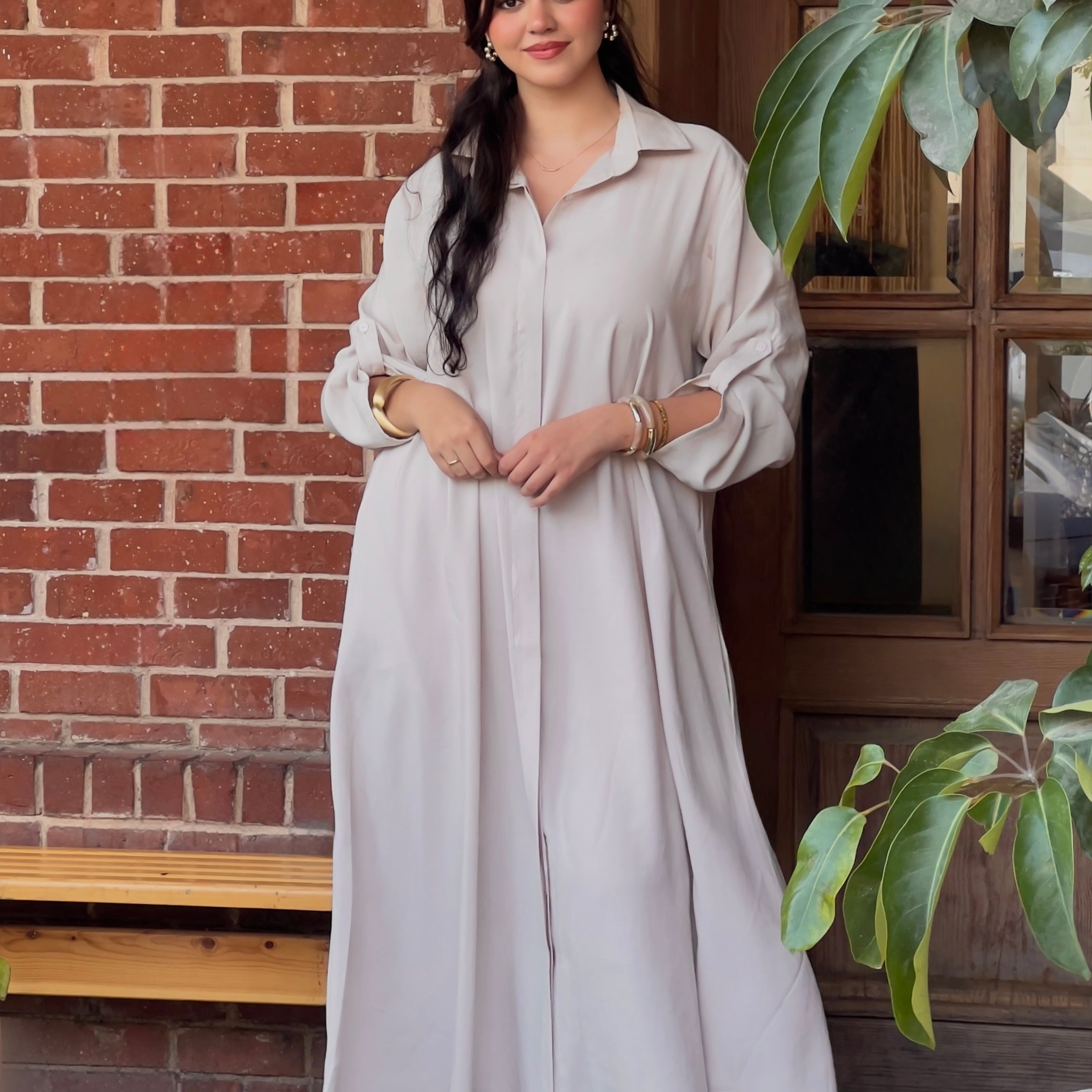 A-Line Shirt Dress
