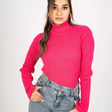 High neckline top