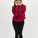 Fleece-Lined Leggings - Black