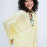 V-neck Blouse
