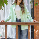 Oversized Cotton Poplin Shirt