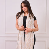 Paisley Scarf - off white