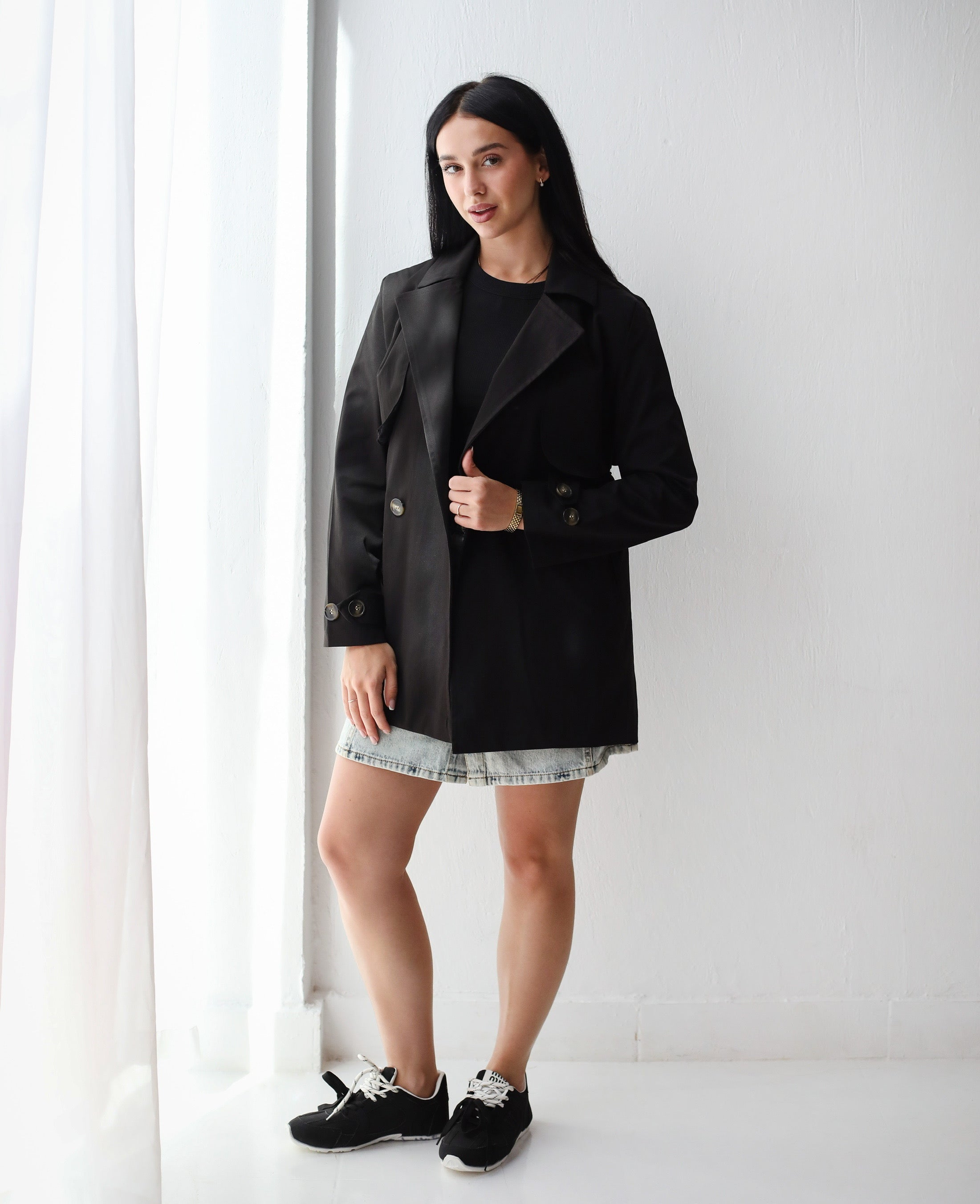 Half Trench coat