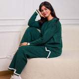 Everyday Knit set dark green
