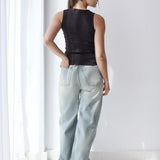 City Flow Wide Leg Jeans- light wash