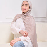 EVERYDAY LYCRA SCARF-LIGHT ASH