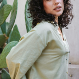 V-neck Blouse