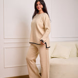 Everyday Knit set in beige