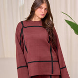 Comfie Knit set - Brown