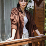 Oversized Cotton Poplin Shirt