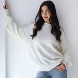 Cozy Sweater-of white