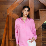 Soft Lines Shirt- pink