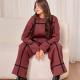 Comfie Knit set - Brown